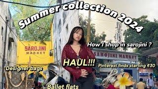 Thrift with me|Sarojini nagar market Delhi |How I shop in sarojini|Sarojini haul starting ₹30