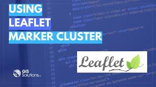 An example on how to use leaflet marker cluster group