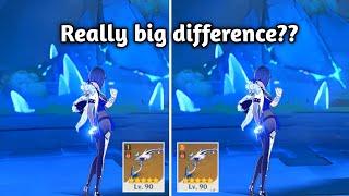 R1 VS R5 Aqua Simulacra, Big Difference?? | Genshin Impact