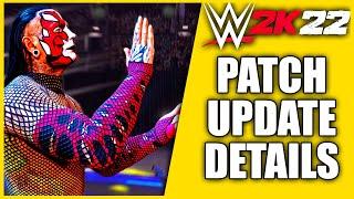 WWE 2K22 Patch 1.05 Details You Need to Know