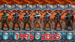 Evolution of DOOMGUY 1993 - 2025