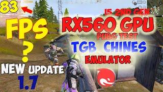 TGB TEST AFTER NEW UPDATE OF 1.7 PUBG MOBILE| NO MORE LAG IN TGB (CHINEES) EMULATOR 