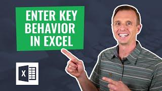 How To Change The Enter Key Behavior In Excel