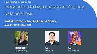 Workshop Part 4 | Intro to Apache Spark