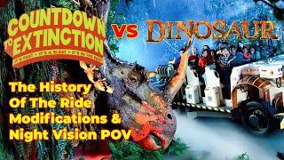 Countdown To Extinction / Dinosaur Ride | The History and Night Vision Camcorder Mode POV 1998