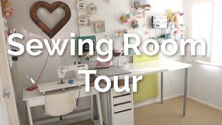 Craft Room Organization and Sewing Room Tour for 2020