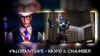 Valorant Live - Mumbai Server - Kayo / Chamber - Bronze Lobby #ValorantLive #ValorantStream