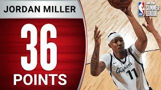 Jordan Miller GOES OFF For 36 Points In Summer League!