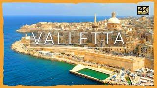 VALLETTA ● Malta 【4K】 Cinematic Drone [2019]