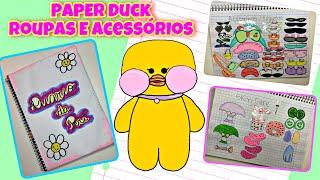 PAPER DUCK , ROUPAS E ACESSÓRIOS | Mostrando tudo o que eu tenho | Paper duck do TikTok