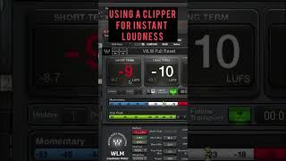 USING A CLIPPER FOR INSTANT LOUDNESS #audiomixing#audiomastering