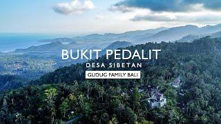 Pesona Hijau Bukit Pedalit Desa Sibetan Bali dari Ketinggian 120 m | Drone Dji Mini 2 Se