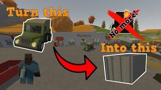 How to make an UNBREAKABLE car! | Unturned Tutorials Done Fast