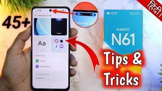 Realme Narzo N61 Top 45+ Amazing Features| AI Features | Tips and Tricks  in हिंदी।