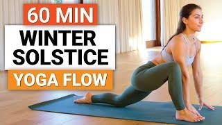 60 Min Winter Solstice Yoga | Full Body Yoga Flow to Relax & Realign