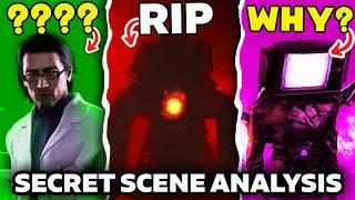 WHAT HAPPENED TO TITAN TV MAN?!! - Skibidi Toilet Episode 77 Secret Scenes Analysis