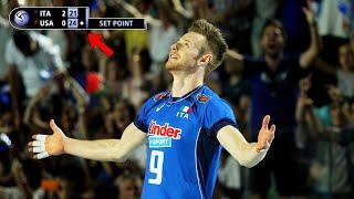 Ivan Zaytsev Destroyed USA With 4 Aces in a Row (HD)