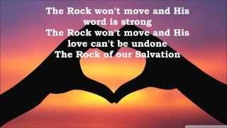 Rock Won't move lyric video