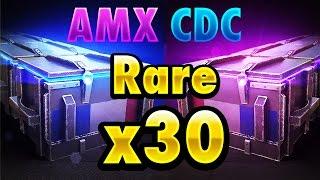 AMX CDC - Rare Crate Opening x30 ||World of Tanks Blitz||