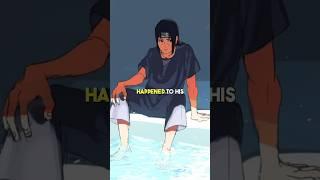 Why does Itachi hang his hand out of his cloak? 