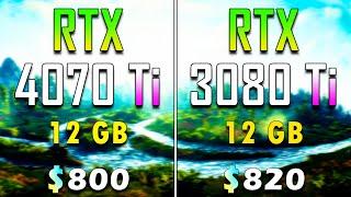 RTX 4070 Ti 12GB vs RTX 3080 Ti 12GB | PC Gameplay Tested