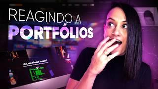 Analisando PORTFÓLIOS dos Inscritos (+ Dicas Práticas para Criar seu Portfólio)