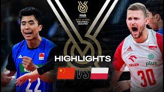  CHN vs.  POL - Highlights | Men's OQT 2023