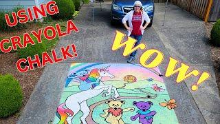 HOW TO SIDEWALK CHALK ART