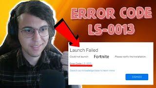 How To Fix Fortnite Error Code LS-0013