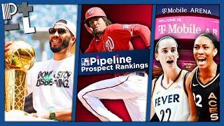 Jayson Tatum SuperMax Contract, MLB Prospect Gets Call-up, Fever @ Aces in Vegas | Ep. 187