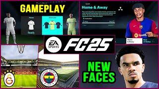 EA FC 25 - NEW Official Gameplay Match, Menu, Real Faces & Stadiums 