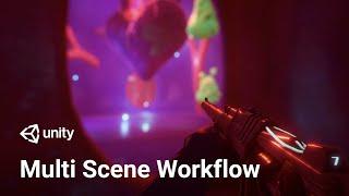How to work with multiple scenes in Unity