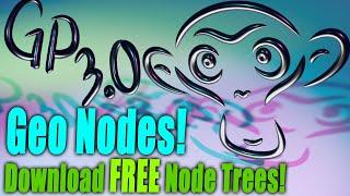 Blender Grease Pencil 3 0 Geometry Nodes & More Updates, Free Node Tree Downloads