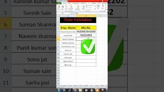 Conditional Formatting in Excel || Correct Information In Excel || Excel Data Entry Tricks