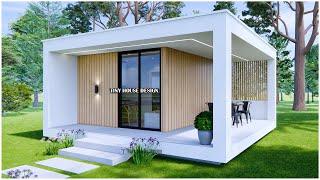 Modern and Small House | 5m x 6.5m House plan (Box type)