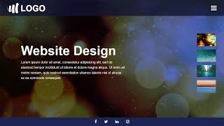 How to Make a Website with FullPage slider using HTML CSS and JavaScript | fullScreen slider website