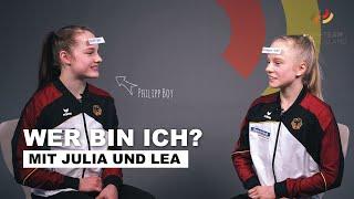 'Wer bin ich?' mit Julia Birck und Lea Quaas | Turn-Team Deutschland