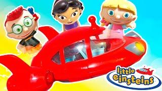 LITTLE EINSTEINS Disney Alaska Mission Playset + Pat Pat Rocket June Annie Leo by EpicToyChannel