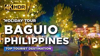 CROWDED BAGUIO CITY Tour | See the BEST Festive Spots in the Coldest City in the Philippines!