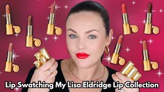 Lip Swatching My Entire Lisa Eldridge Lip Collection 