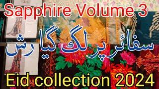 Sapphire Beautiful New eid collection 2024 sapphire new lawn collection Affordable price