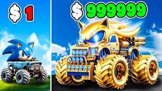 $1 to $1,000,000 SONIC Monster Truck in GTA 5