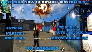 Free Fire New - Head shot Config File In Tamil / Freefire -Script Tamil / Free Fire Antiban / #YTG
