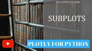 Subplots using Plotly for Python