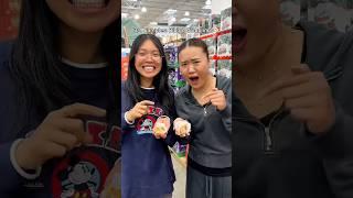 Costco samples for dinner challenge️ #couple #couplegoals #girlfriend #sister #foodie #foodlover