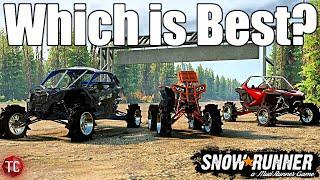 SnowRunner: Side-By-Sides vs Quad! ATV Battle at TRUCK NIGHT