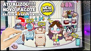 SUPER PACOTE DE MALAS AVATAR WORLD PAZU UPDATE AVATAR WORLD PACOTE FAMÍLIA