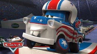 Mater Becomes a Stunt Driver! | Pixar's Cars Toon - Mater’s Tall Tales