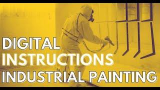 Digital Work Instructions for Industrial Painting Processes