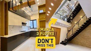 Luxury 7 Marla Designer House for sale OREAL PROPERTIES | Stunning Bahria Town Islamabad Real Estate